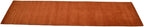 Hand Knotted Loom Wool ECO-Friendly Area Rugs - 2'6''x10', Runner, Orange Color, Solid Plain Design, High Pile Handmade Anti Skid Area Rugs for Living Room, Bed Room (L00111)