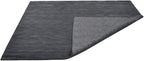 Hand Knotted Loom Wool ECO-Friendly Area Rugs - 10'x10', Square, Charcoal Color, Solid Plain Design, High Pile Handmade Anti Skid Area Rugs for Living Room, Bed Room (L00111)