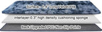 Upgrade Non-Slip Plush Rugs for Living Room, Soft Shaggy Carpets for Living Room, Fuzzy Rugs for Kids' Room, Perfect Decor for Modern Home New Blue Grey 2x6Feet