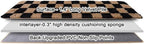 Fluffy Area Rugs for Living Room, Soft Shaggy Carpets for Living Room, Upgrade Anti-Slip Fuzzy Rugs for Kids' Room, Perfect Decor for Modern Home Grid 2x6Feet