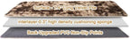 Shaggy Rugs Fluffy Rug, Plush Area Rugs for Living Room Nursery Home Decor, Tie-Dyed Brown Anti-Skid Rectangular Fuzzy Rug 2x6Feet