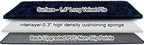 Fluffy Area Rugs for Living Room, Soft Shaggy Carpets for Living Room, Upgrade Anti-Slip Fuzzy Rugs for Kids' Room, Perfect Decor for Modern Home Navy Blue 2x6 Feet