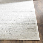 SAFAVIEH Area Rug 11x15 - Adirondack Collection - Large - Ivory & Silver, Modern Ombre Design, Non Shedding & Easy to Clean, Ideal for Living Room, Bedroom, Office, Dining Space (ADR113B)