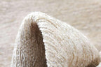 Alfa Rich 7x10 Sand Beige Washable Area Rugs for Living Room Bedroom Kitchen Cotton Runner Decor Rug