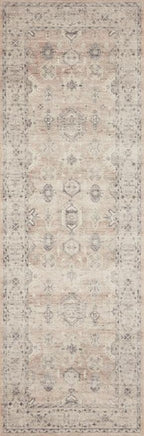 Loloi Hathaway Collection HTH-03 Java/Multi 7'-6" x 9'-6", .25" Thick Area Rug, Soft, Durable, Printed, Modern, Low Pile, Non-Shedding, Easy Clean, Living Room Rug
