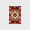 Vintage Boho Area Rugs Multicolor Ethnic Style Geometric Splicing Carpets Bedroom Living Room Kitchen Floor Mats Indoor Outdoor Non-Shedding Runner Rug Home Décor Carpet 2' X 5.2'