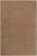 Hand-Tufted Wool Round Area Rug – Soft Premium Wool Carpet for Living Room, Bedroom & Home Décor – 9X9 ft| Chestnut – Durable, Non-Slip Backing, Handcrafted Rug