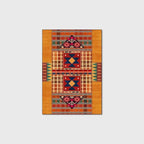 Vintage Boho Area Rugs Multicolor Ethnic Style Geometric Splicing Carpets Bedroom Living Room Kitchen Floor Mats Indoor Outdoor Non-Shedding Runner Rug Home Décor Carpet 3.2' X 6.5'