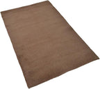 Rugsotic Carpets Hand Knotted Gabbeh Wool 6'x9' Area Rug Solid Camel L00111