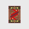 Vintage Boho Area Rugs Multicolor Ethnic Style Geometric Splicing Carpets Bedroom Living Room Kitchen Floor Mats Indoor Outdoor Non-Shedding Runner Rug Home Décor Carpet 3.2' X 5.2'