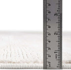 Unique Loom Finsbury Collection Area Rug - Kate (7' 10" Square, Ivory/ Beige)