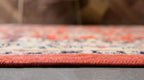 Unique Loom Sialk Hill Collection Area Rug - Washington (6' 1" x 9' Rectangle Terracotta/Cream)