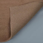 Rugsotic Carpets Hand Knotted Gabbeh Wool 6'x9' Area Rug Solid Camel L00111