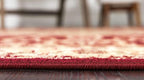 Unique Loom Versailles Collection Traditional Classic Medallion Floral Motif Area Rug (2' 7 x 10' 0 Runner, Burgundy/ Ivory)