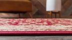 Unique Loom Sialk Hill Collection Area Rug - Washington (3' 3" x 5' 3" Rectangle Burgundy/Cream)