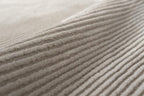 Revival Rugs Stripe 2'7"x9' Machine Washable Runner Rug for Hallway Entryway - 100% Recycled Oeko-TEX Certified, Medium Pile, Taupe