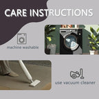 Boho Rug, 6x9 Rug, Vintage Rugs for Living Room Bedroom Dining, Earthy Tones Large Area Rug, Washable Rug Non Slip Soft Indoor Carpet, Kids and Pets Friendly, Boho Home & Room Decor