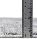Unique Loom Finsbury Collection Area Rug - Kate (6' 1" x 9' Rectangle, Gray/ Ivory)