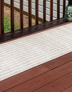 Unique Loom Sabrina Soto Sabrina Soto Outdoor Collection Area Rug - Prescott (2' 7" x 10' Runner Beige/Ivory)