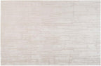 Revival Rugs Ebb 6'7"x9' Washable Area Rug for Living Room Bedroom - 100% Recycled Oeko-TEX Certified, Medium Pile, Taupe