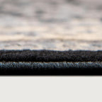 Rugs.com Yasmin Collection Rug – 5' x 8' Black Medium Rug Perfect for Bedrooms, Dining Rooms, Living Rooms
