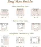 Runner Rug 2x6 Washable Rug, Vintage Boho Medallion Hallway Runner Non-Slip Soft Low Pile Distressed Floor Carpet Retro Doormat for Kitchen Bedroom Laundry Entryway Bathroom (Beige, 2'x6')