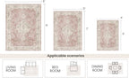 6’x9’ Washable Area Rugs for Living Room Bedroom Foldable Low Pile Non Slip Area Rugs for Dining Office