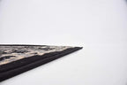 Unique Loom Reza Collection Traditional Persian Style Area Rug, 8' 0" x 8' 0", Black/Beige