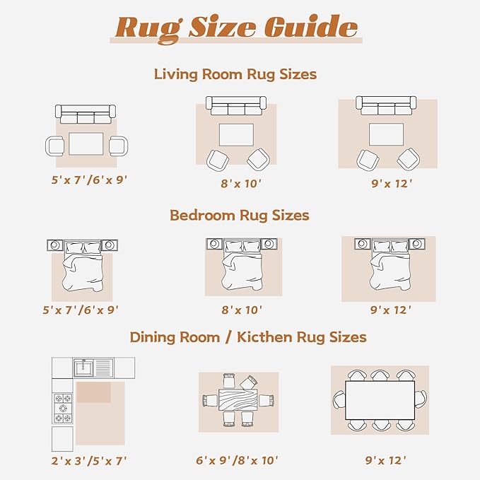 Area Rug 5x7 Washable Rug, Vintage Boho Medallion Rugs Non-Slip Soft Low Pile Large Distressed Rug Indoor Retro Carpet for Living Room Bedroom Dining Room Home Office (Tribal Medallion/Multi, 5'x7')