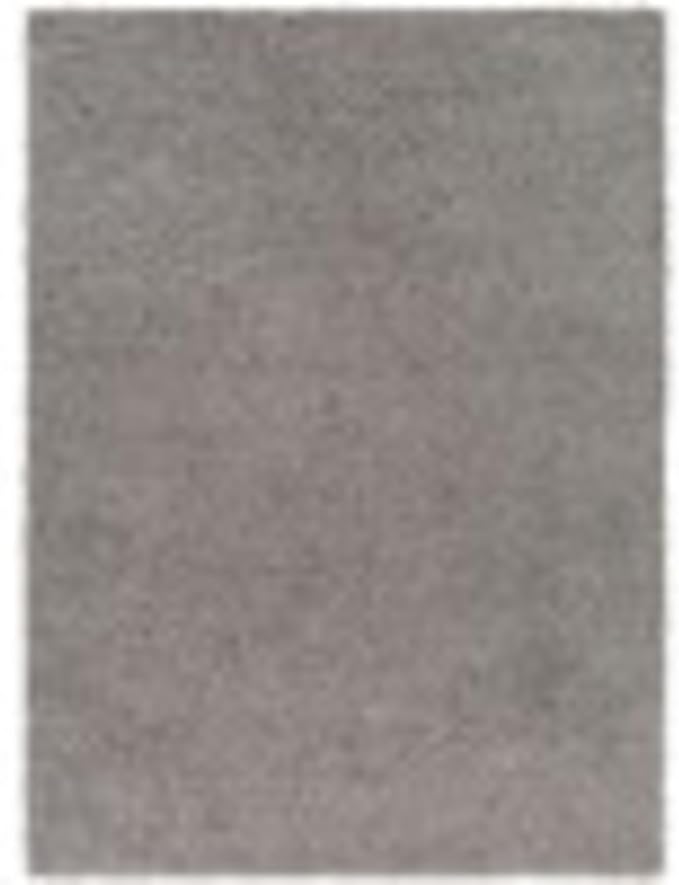 Artistic Weavers Solid Plush Blissful Shag Area Rug, 4'3" x 5'7", Medium Gray