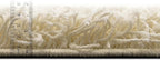 Unique Loom Solid Shag Collection Area Rug (2' 7" x 10' Runner, Pure Ivory)