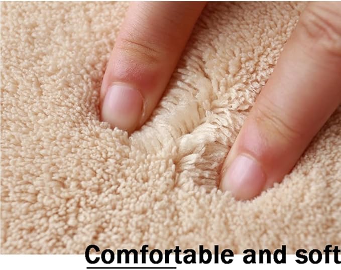 Soft Cashmere Area Rug Luxury Bedside Carpet Bedroom Living Room Mats Solid Color Children's Room Rugs Runner Carpets Indoor Mats Home Décor White Gray Red 3' X 7'