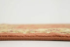Unique Loom Voyage Collection Traditional Oriental Classic Intricate Design Area Rug (6' 0 x 6' 0 Square, Terracotta/Ivory)
