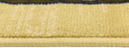 Unique Loom Taftan Collection Border Geometric Tribal Inspired Design Area Rug (8' 0 x 8' 0 Square, Gold/ Gray)