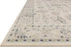 Loloi Hathaway Collection HTH-04 Beige/Multi 2'-3" x 3'-9", .25" Thick Accent Rug, Soft, Durable, Printed, Modern, Low Pile, Non-Shedding, Easy Clean, Living Room Rug