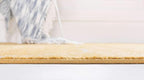 Unique Loom Trellis Frieze Collection Area Rug - Geometric (7' 10" x 10' Oval, Yellow/ Ivory)