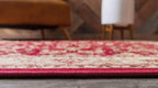 Unique Loom Sialk Hill Collection Area Rug - Washington (2' 2" x 3' 1" Rectangle Burgundy/Cream)