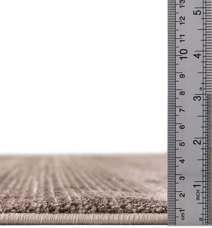 Unique Loom Finsbury Collection Area Rug - Kate (9' x 12' Rectangle, Brown)