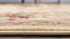 Unique Loom Versailles Collection Traditional Classic Floral Motif Area Rug (8' 0 x 11' 4 Rectangular, Ivory/ Tan)