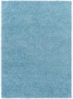 Artistic Weavers Solid Plush Blissful Shag Area Rug, 7'10" x 10', Pale Blue