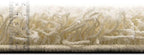 Unique Loom Solid Shag Collection Area Rug (3' 3" x 5' 3" Rectangle, Pure Ivory)
