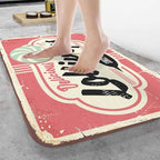 Candy Store Sign Bathroom Mat Rugs Microfiber Faux Cashmere Thick Plush Bath Mat Non-Slip Water Absorbent Bath Carpet for Bathtub Bathroom Floor Tub 20 x 30 Inch
