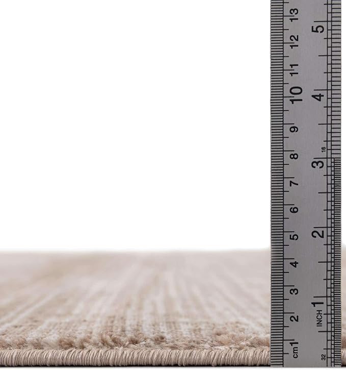 Unique Loom Finsbury Collection Area Rug - Kate (9' x 12' Rectangle, Beige/ Ivory)
