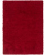 Artistic Weavers Solid Plush Blissful Shag Area Rug, 7'10" x 10', Red