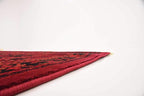 Unique Loom Tekke Collection Area Rug - Sheibani (5' 3" x 8' Rectangle, Red/ Black)