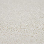 Paco Home Solid Area Rug in Cream Modern Plain Design, Size: 2'8" x 4'11"