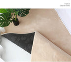 Soft Cashmere Area Rug Luxury Bedside Carpet Bedroom Living Room Mats Solid Color Children's Room Rugs Runner Carpets Indoor Mats Home Décor White Gray Red 4' X 5'