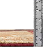 Unique Loom Barista Collection Area Rug - Kouillou (6' 1" Octagon, Multi/Brown)