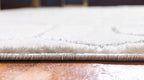 Marilyn Monroe Glam Collection Area Rug - Trellis (9'x 12' Rectangle, White Silver/ Silver)