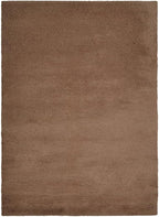 Rugsotic Carpets Hand Knotted Gabbeh Wool 9'x12' Area Rug Solid Camel L00111